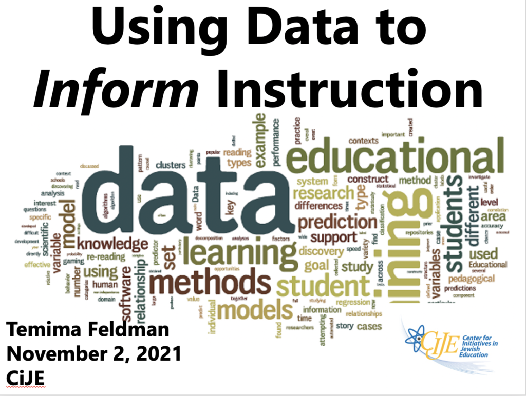 data driven instruction graphic